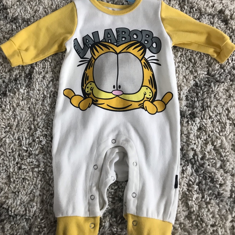 Garfield baby one piece
